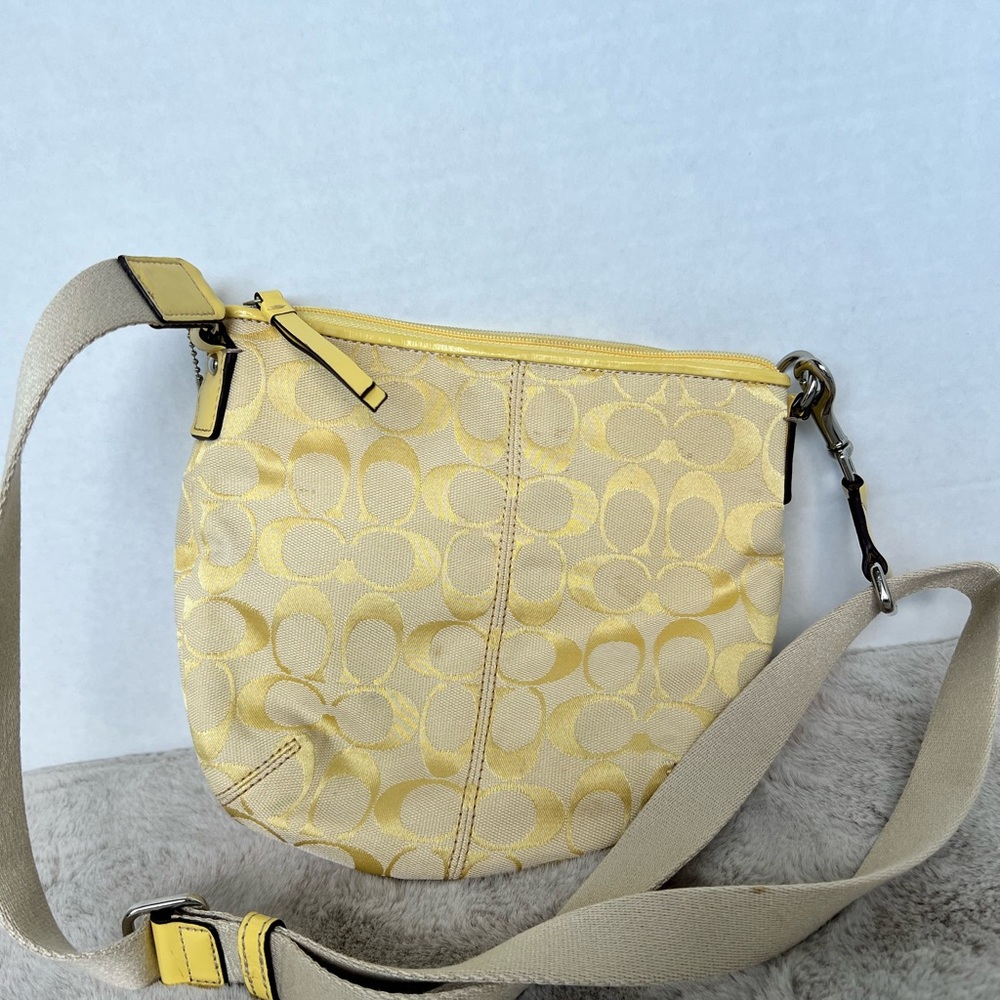 Coach Yellow Crossbody Bag - Picture 7 of 12